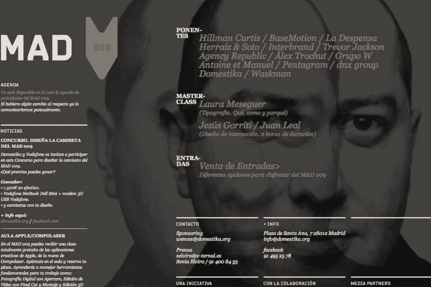 MadinSpain event website with speaker lineup