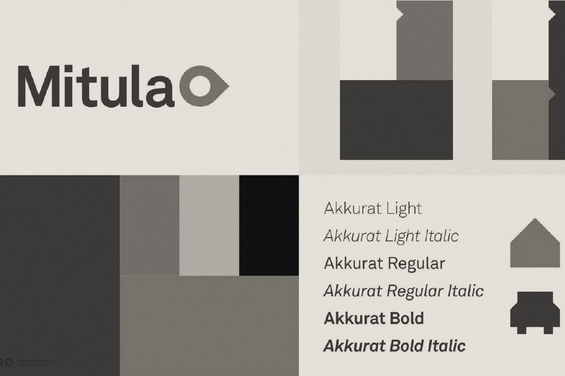 Mitula brand identity system